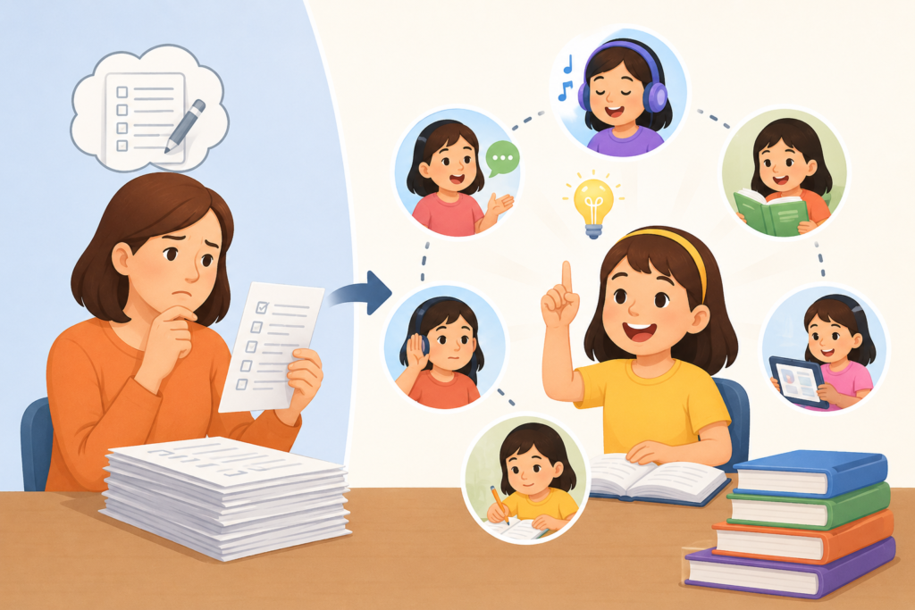 phonics and grammar learning