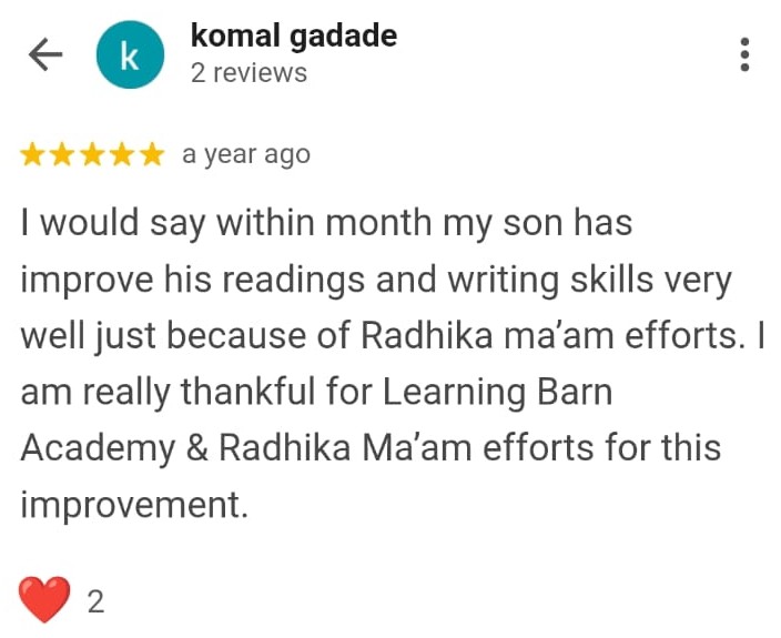 Parent Review 12