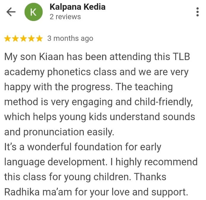 Parent Review 13